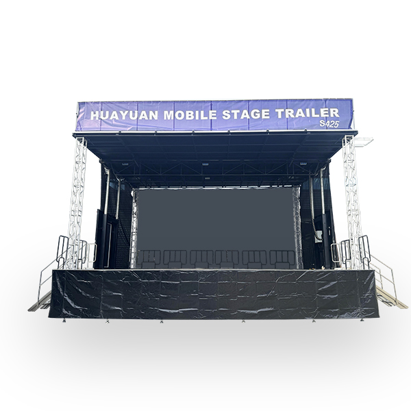 HY-ST345 MOBILE STAGE TRAILER